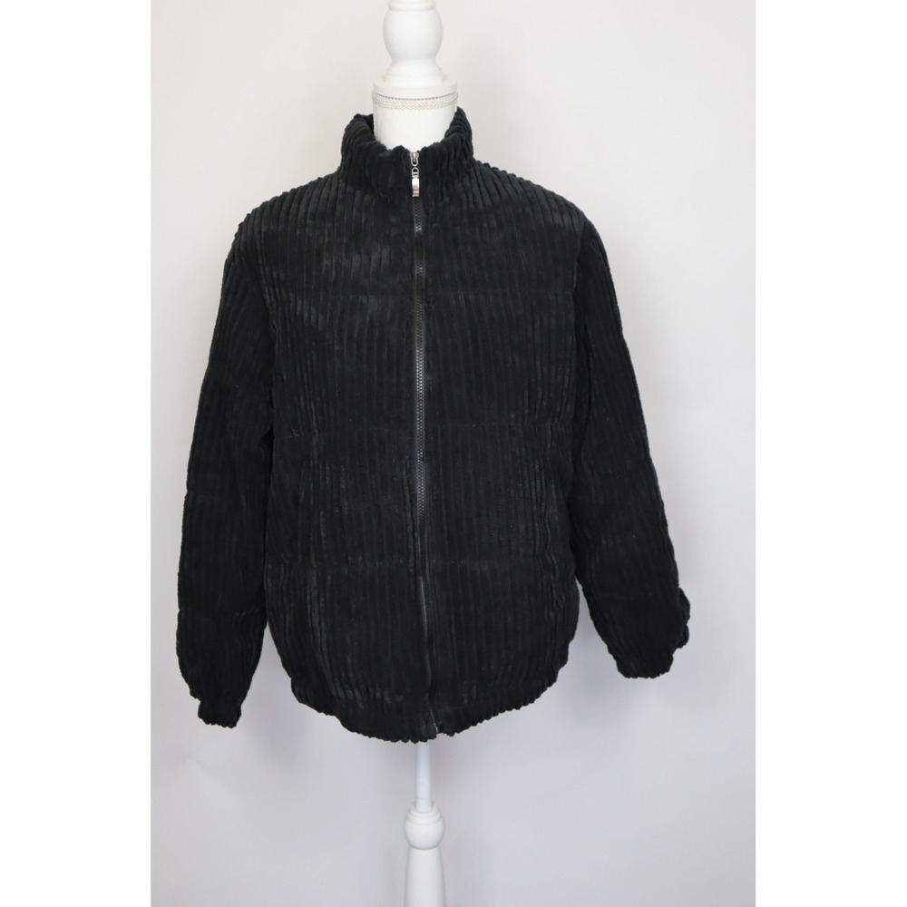 ePretty Women's Black Thick Corduroy Jacket Size‎ M